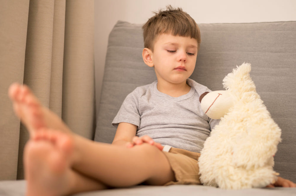 Child feels unwell